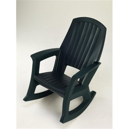 SEMCO PLASTIC COMPANY Semco Plastic Company SEMG Hunter Green Outdoor Rocker SEMG